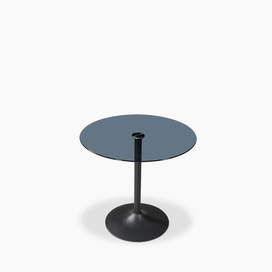 Ida Round 2 Seat Glass Dining Table