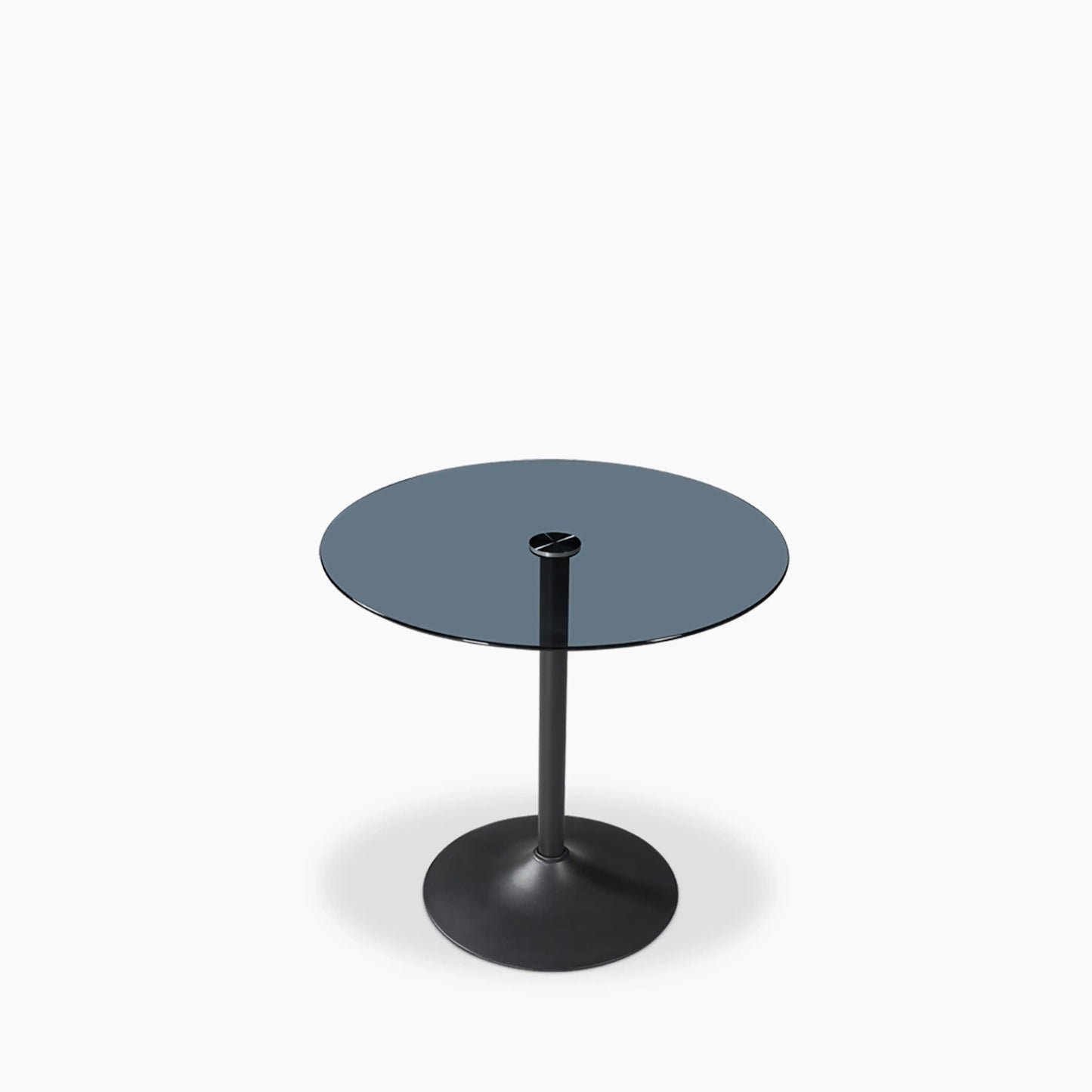 Ida Round 2 Seat Glass Dining Table