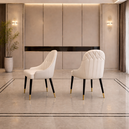 GoShipFurniture Dining set with Gold Base – Induction Center