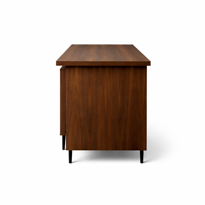 GoShipFurniture 60" Work Desk with 3-Drawer Storage Cabinet